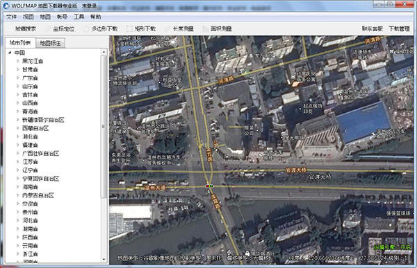 WOLFMAP谷歌地图下载器中文免费版 第1张图片