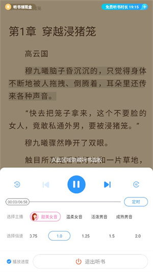 疯读小说极速版app怎么听书截图5