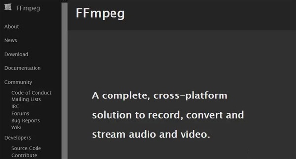 FFmpeg官方下载 第2张图片