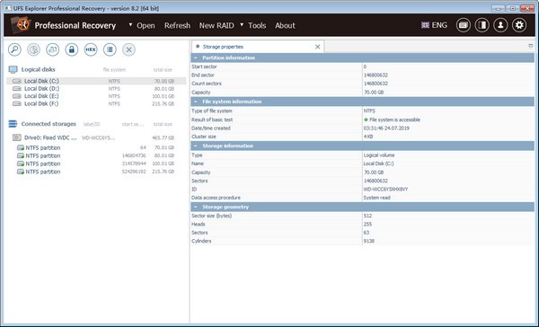 UFS Explorer Professional Recovery破解版 第1张图片