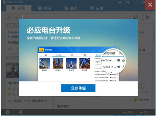 必应词典使用方法截图1