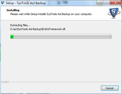 SysTools AOL Backup破解版安装步骤7