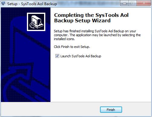 SysTools AOL Backup破解版安装步骤8