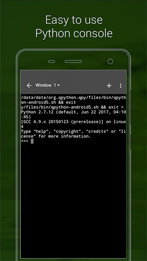 QPython3手机编程软件汉化版 第4张图片