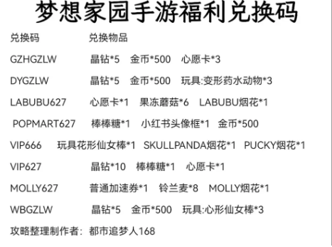 兑换码最新分享