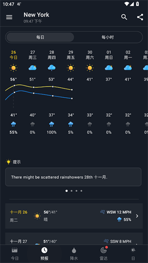 1Weather安卓官方正版下载 第2张图片