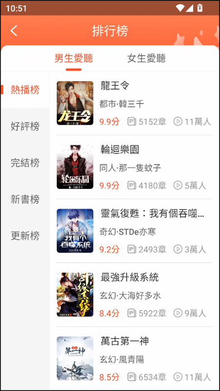 手机免费听小说app下载 第2张图片