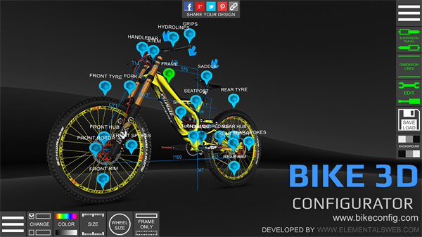 Bike 3D Configurator中文版下载 第2张图片