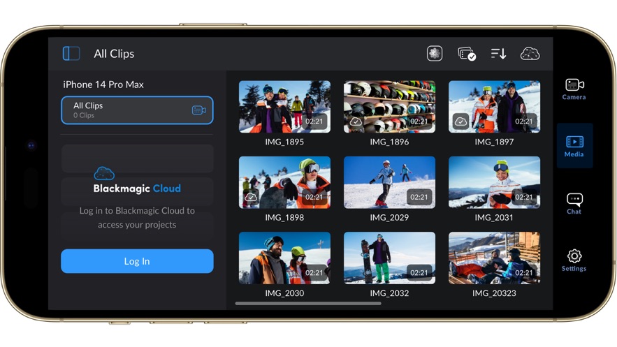 Blackmagic Camera app官方正版下载 第3张图片