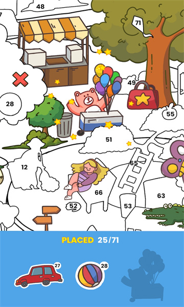 Sticker Book Puzzle中文版下载 第1张图片