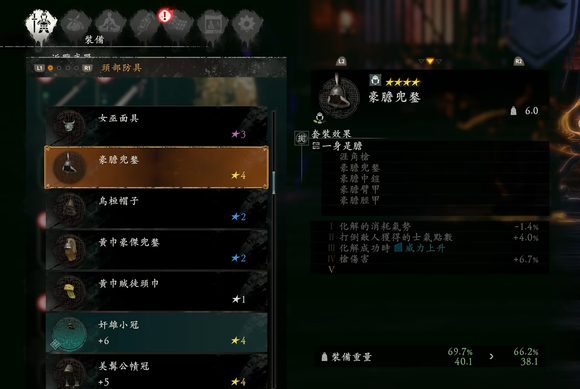 套装效果查看