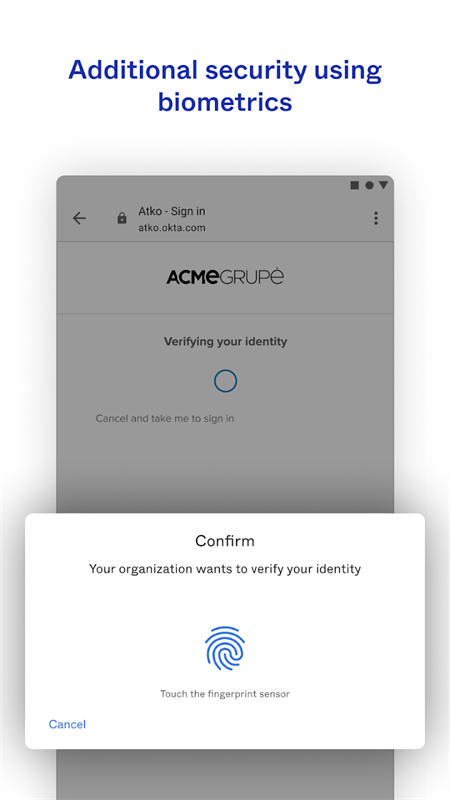 Okta Verify app官方版下载 第1张图片