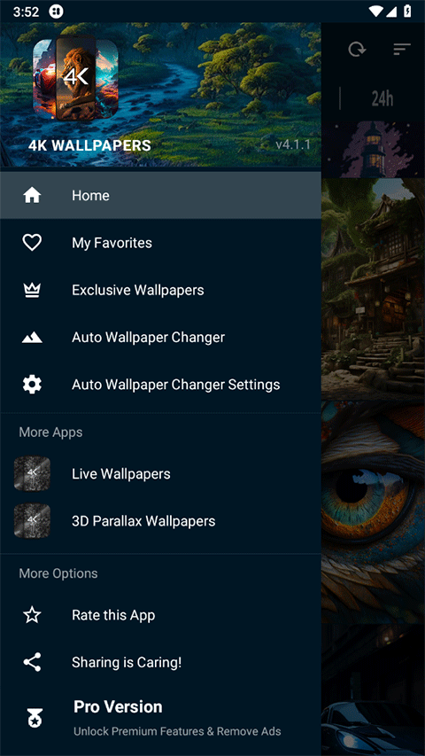 4K Wallpapers汉化版下载 第4张图片