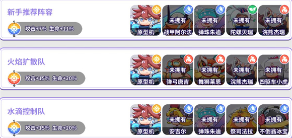 最强阵容推荐