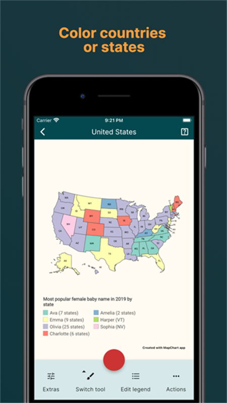 MapChart app官方正版下载 第2张图片