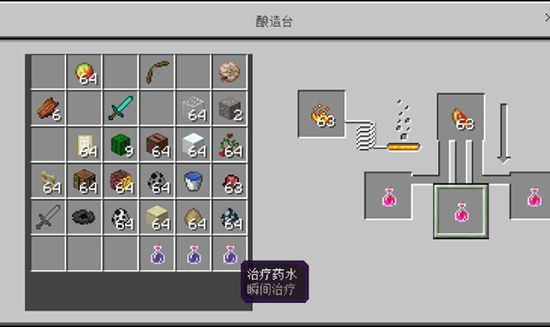 全药水配方合成表截图2