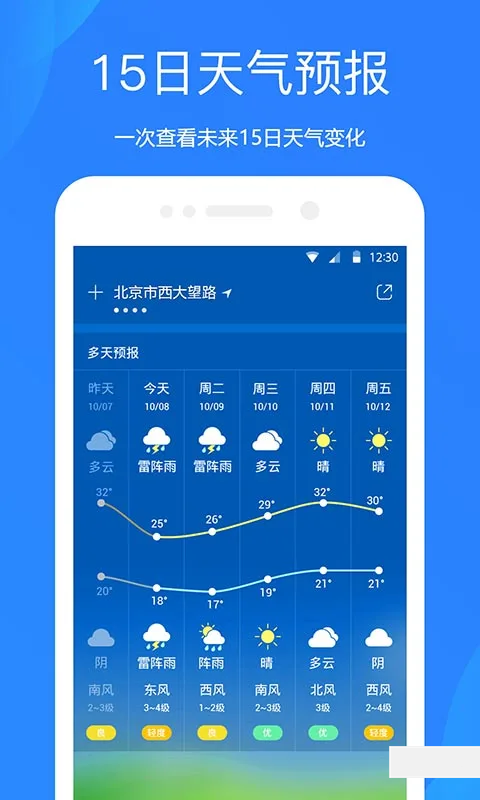 天气预报30天查询当地下载 第1张图片
