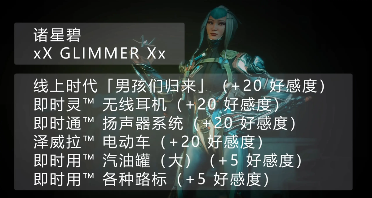 送礼攻略截图3