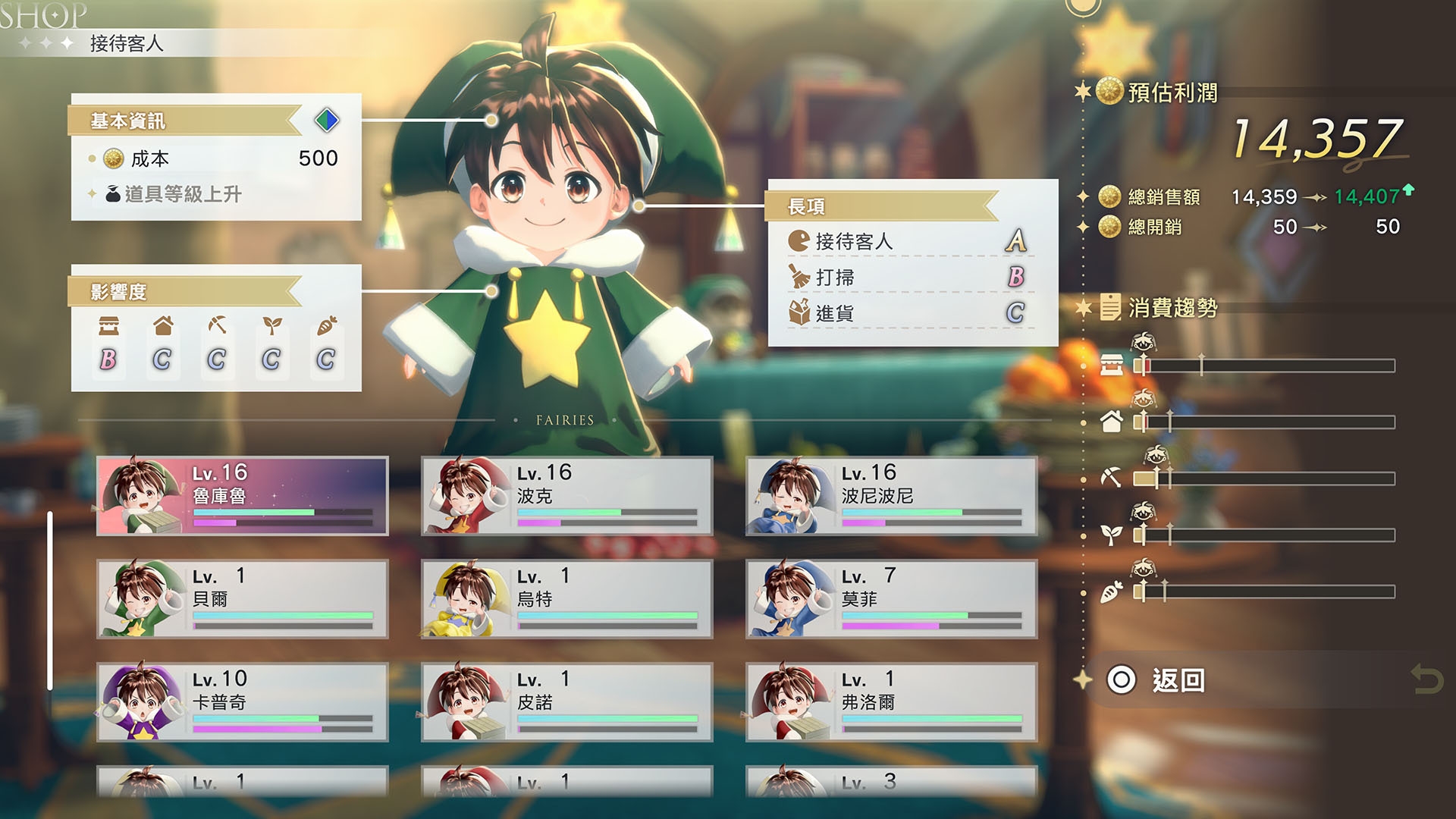 模拟经营玩法攻略
