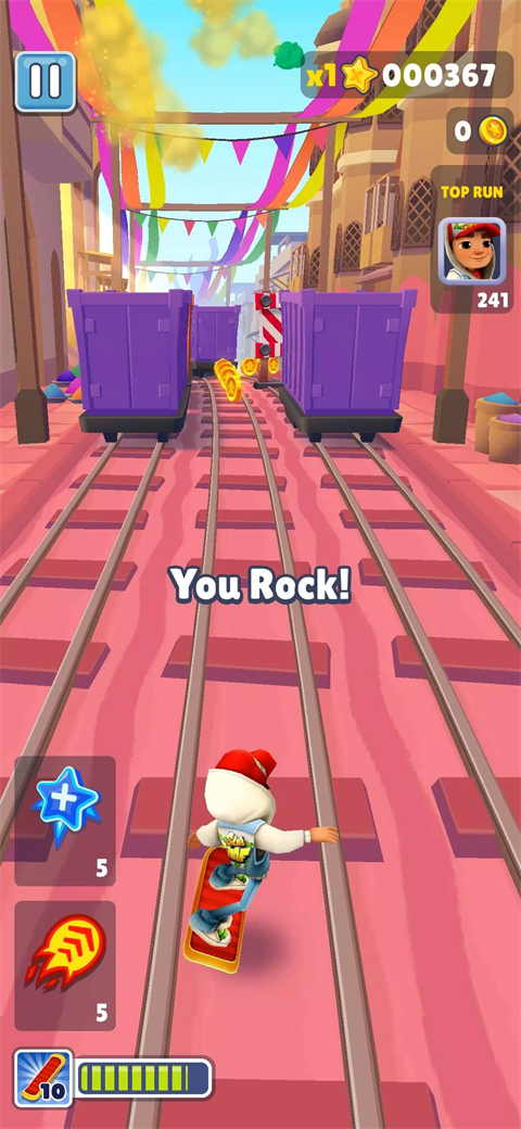 SubwaySurf无限跳跃版下载 第3张图片