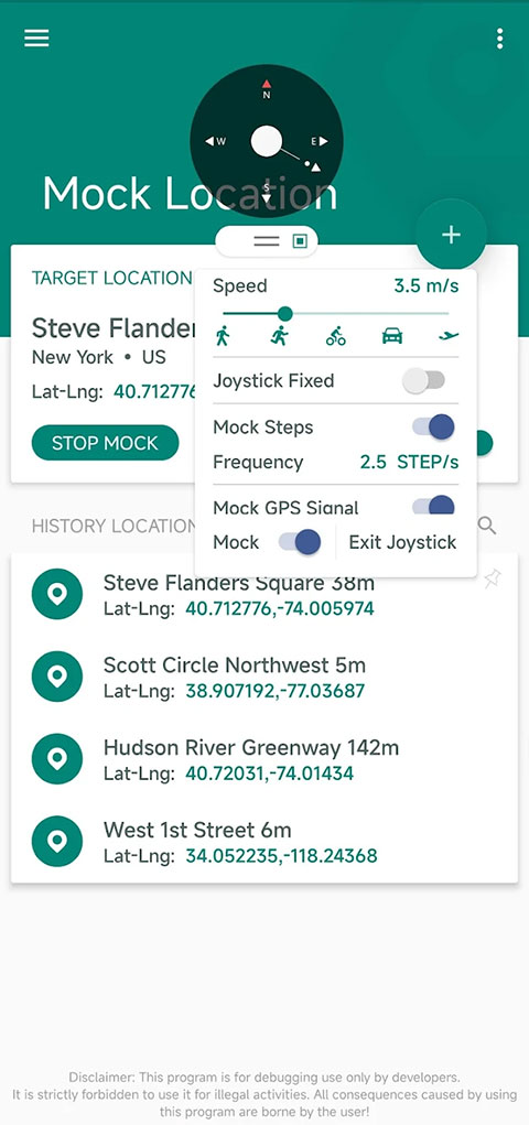 Fake Location永久免费版 第3张图片