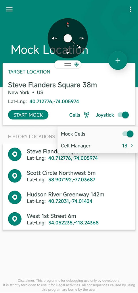 Fake Location永久免费版 第2张图片