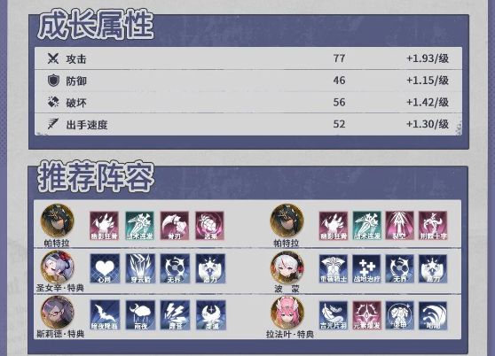 帕特拉角色培养指南3