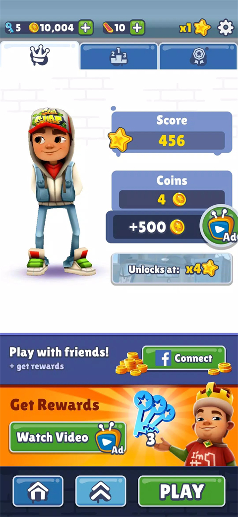 Playmods地铁跑酷破解版可以切换地图 第3张图片