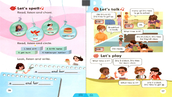 人教PEP英语四年级下册电子课本下载 第4张图片