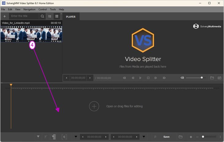 视频分割器剪辑和缩短视频2