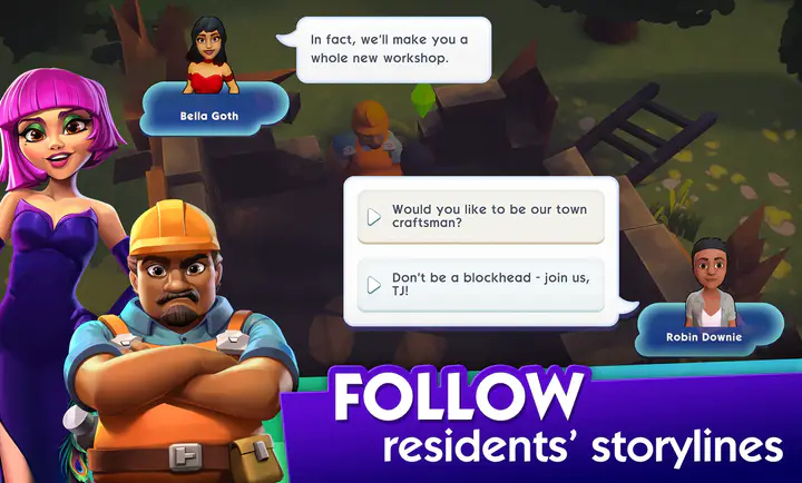 模拟人生城镇故事破解版 第2张图片