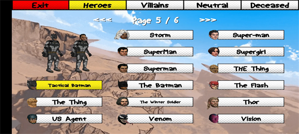漫威vsDCvs无敌少侠手机版下载 第2张图片
