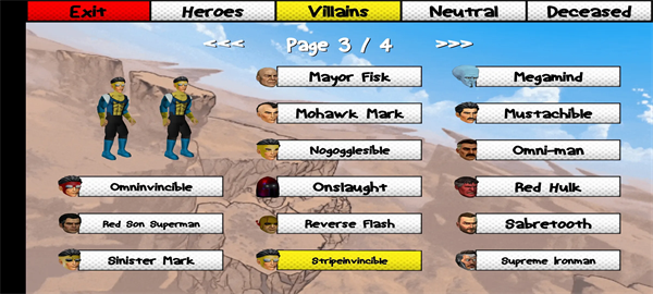 漫威vsDCvs无敌少侠手机版下载 第5张图片