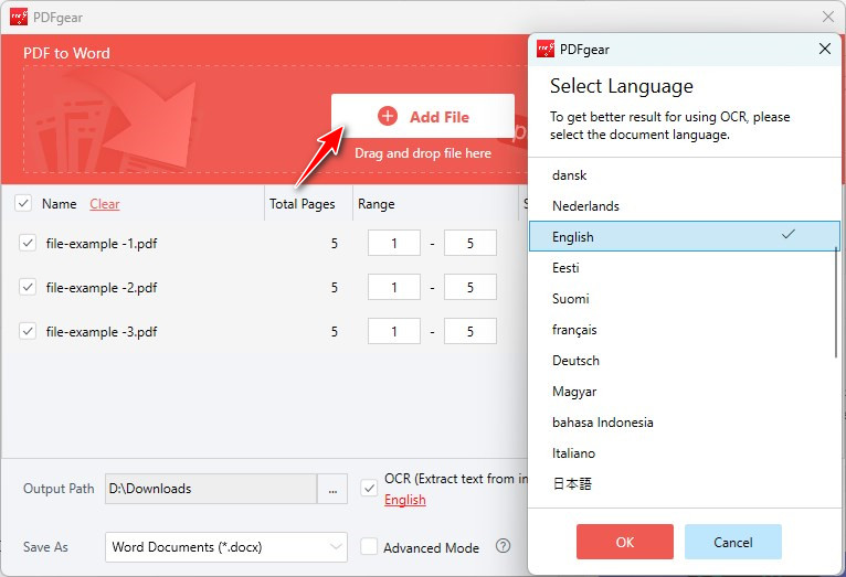 将PDF转换为Word而不丢失格式2