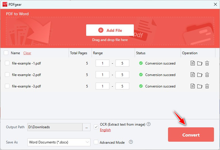 将PDF转换为Word而不丢失格式3