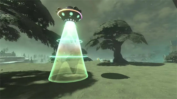 幽灵影院附近的UFO