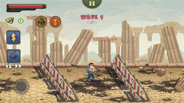 两个家伙与僵尸2无限钻石版 第2张图片