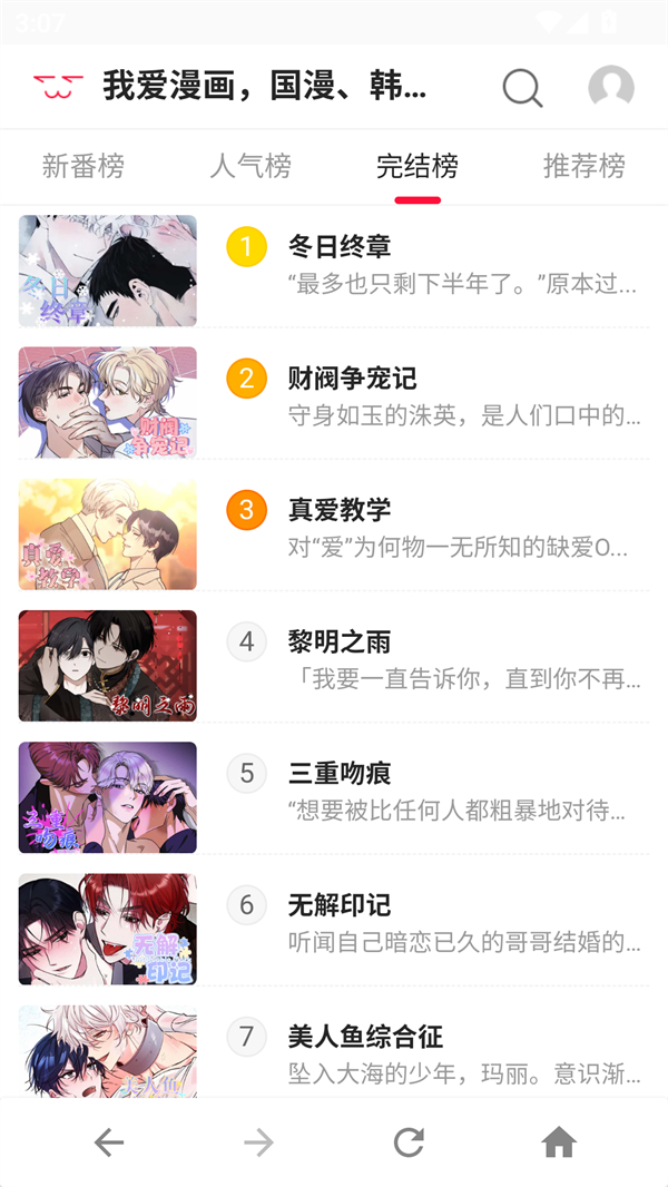 爱漫画免费阅读下拉式版 第2张图片