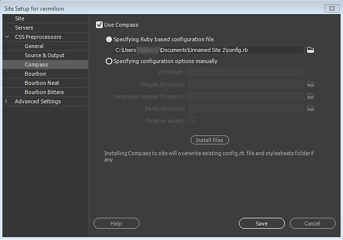 使用指南针框架3