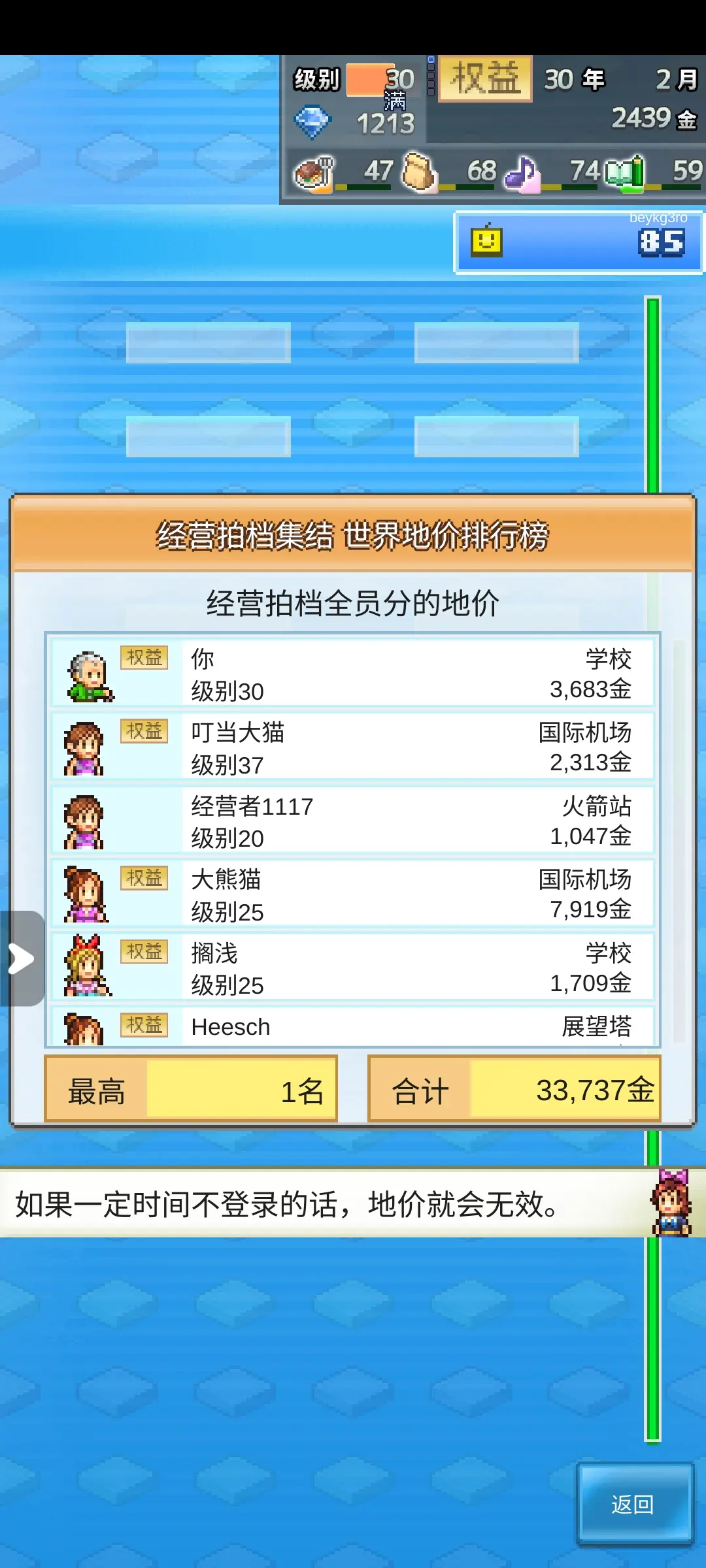 给玩箱庭都市的玩家一点建议