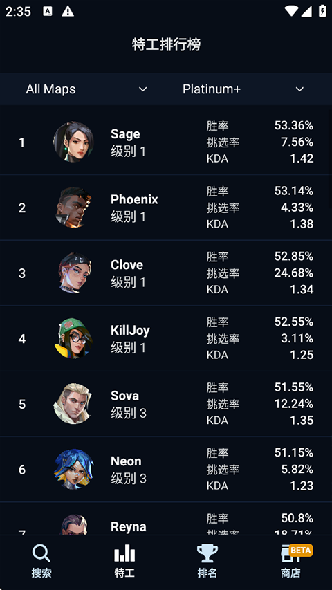 瓦罗兰特战绩查询助手下载 第5张图片