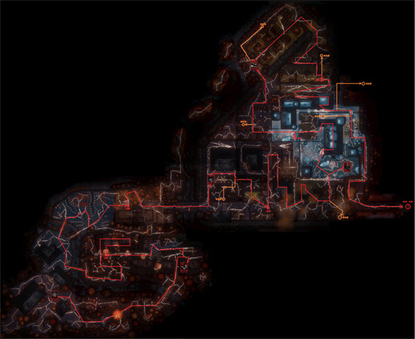 第四章主线路径地图