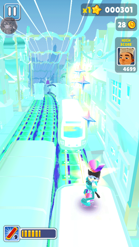 地铁跑酷搞芳AFmk9爱丁堡魔改版 第1张图片