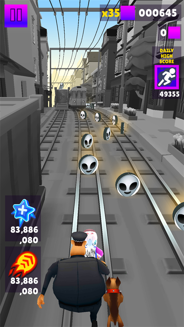 地铁跑酷雾挽仿外网版下载 第2张图片