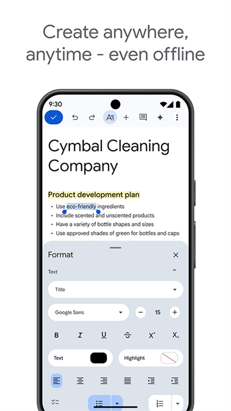 谷歌文档app最新版下载 第2张图片