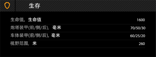 4号先进战车详细属性截图8