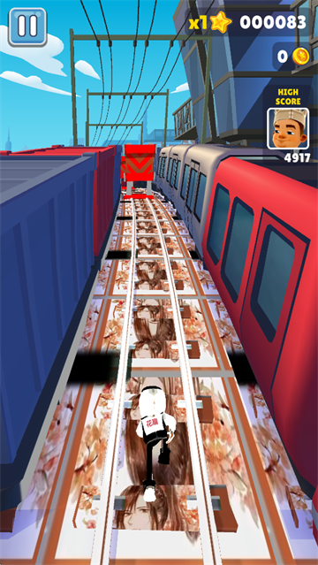 地铁跑酷花扇定制版本 第3张图片