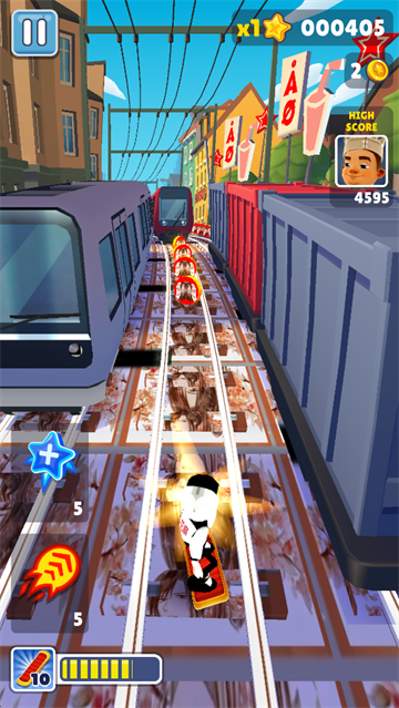 地铁跑酷花扇定制版本 第2张图片