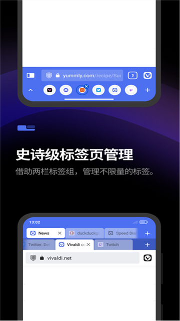 Vivaldi浏览器官方版 第1张图片