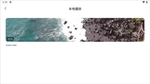 怎么播放本地视频截图3